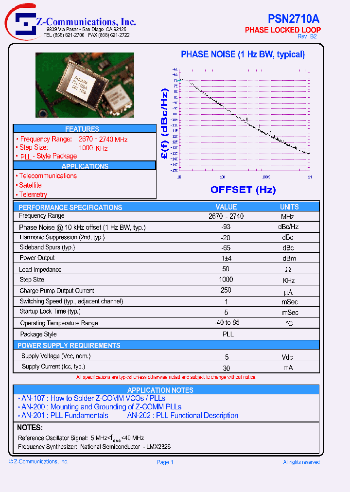 PSN2710A_1297890.PDF Datasheet