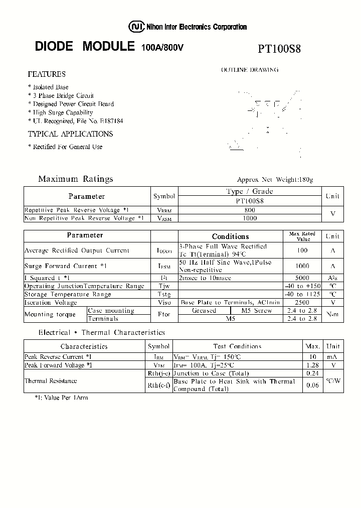 PT100S8_1297931.PDF Datasheet