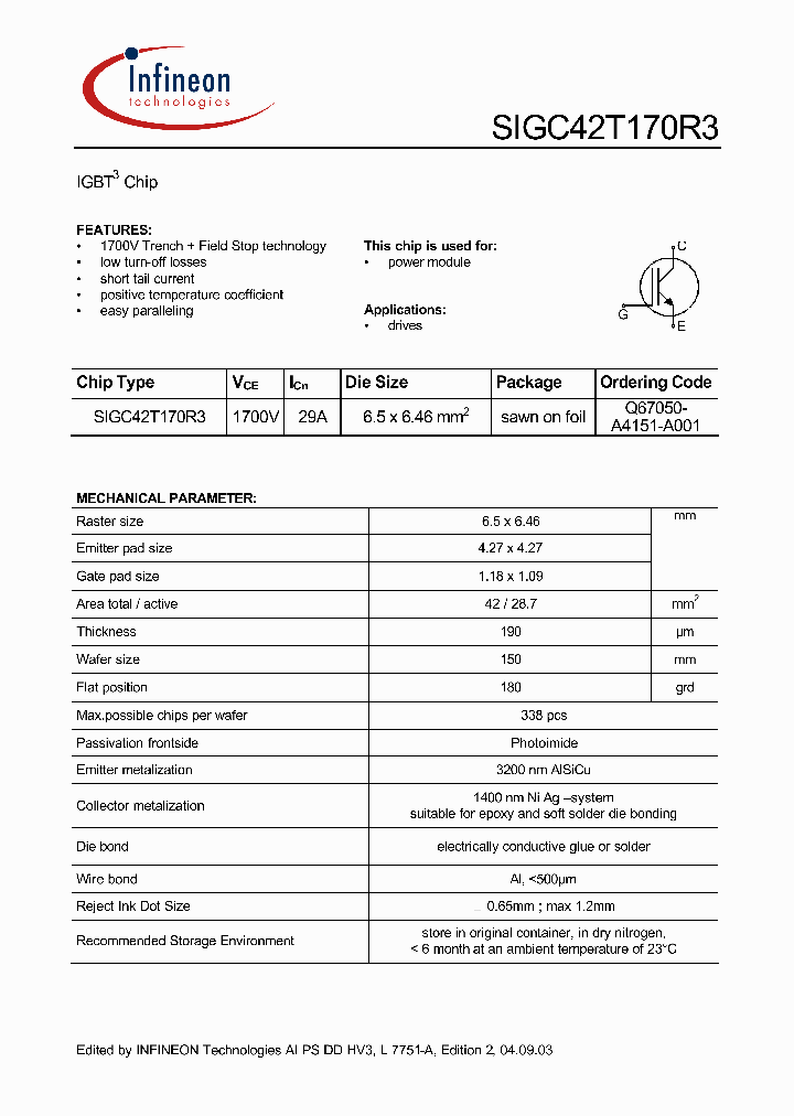 SIGC42T170R3_1093874.PDF Datasheet