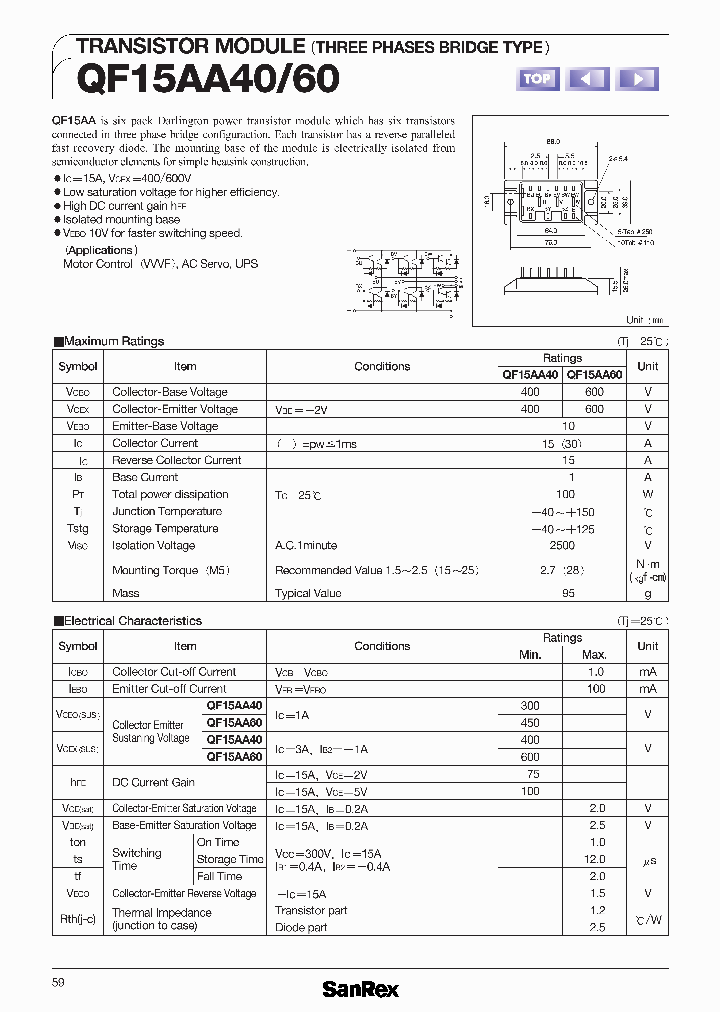 QF15AA60_1299846.PDF Datasheet