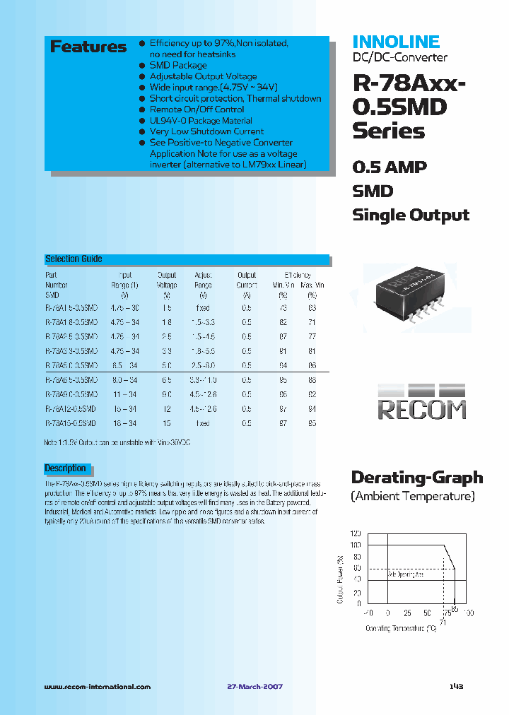 R-78A90-05SMD_1300494.PDF Datasheet