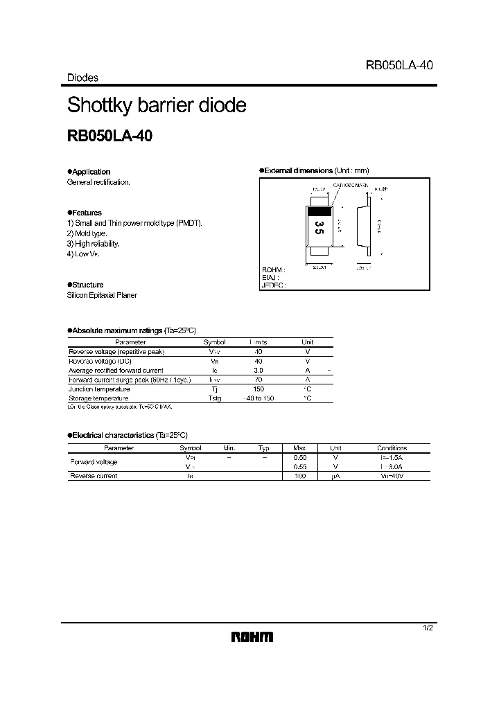 RB050LA-40_1300648.PDF Datasheet