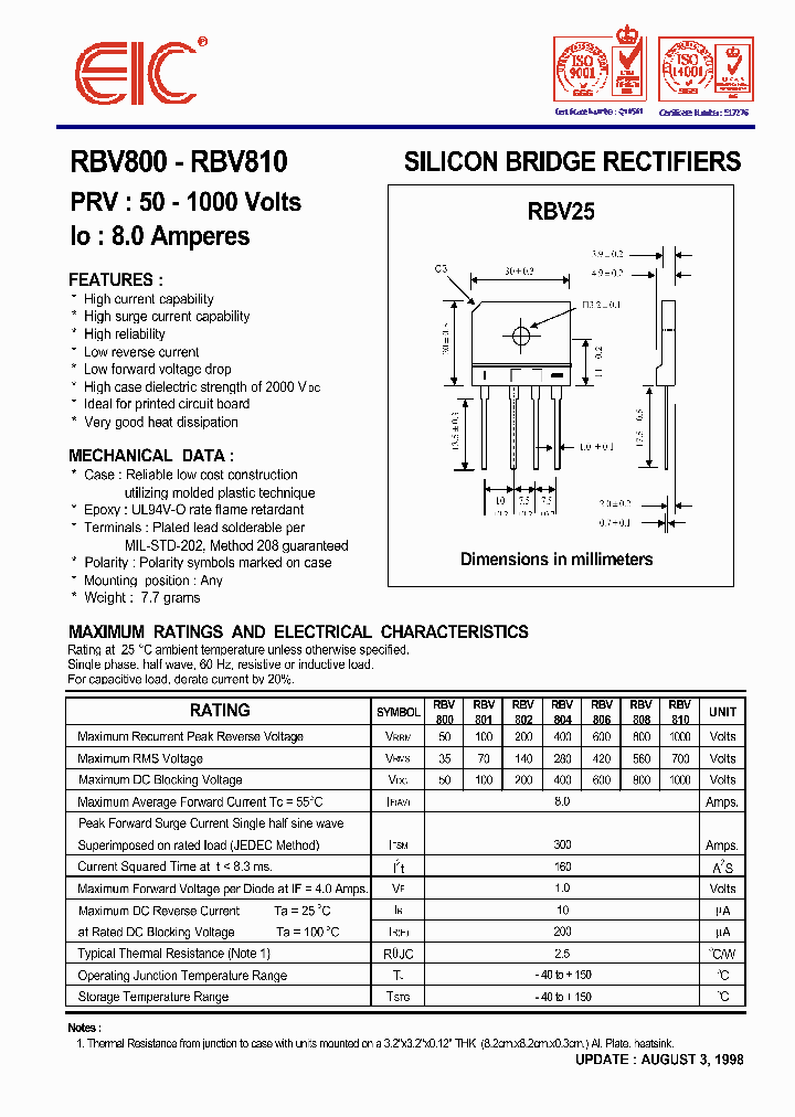 RBV810_1300848.PDF Datasheet