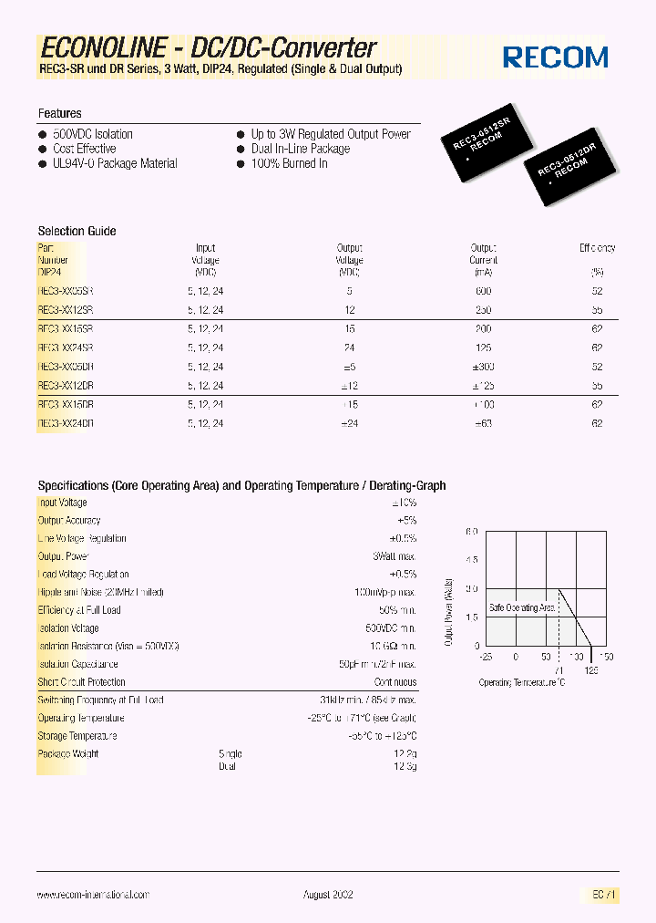 REC3-2405SR_666083.PDF Datasheet