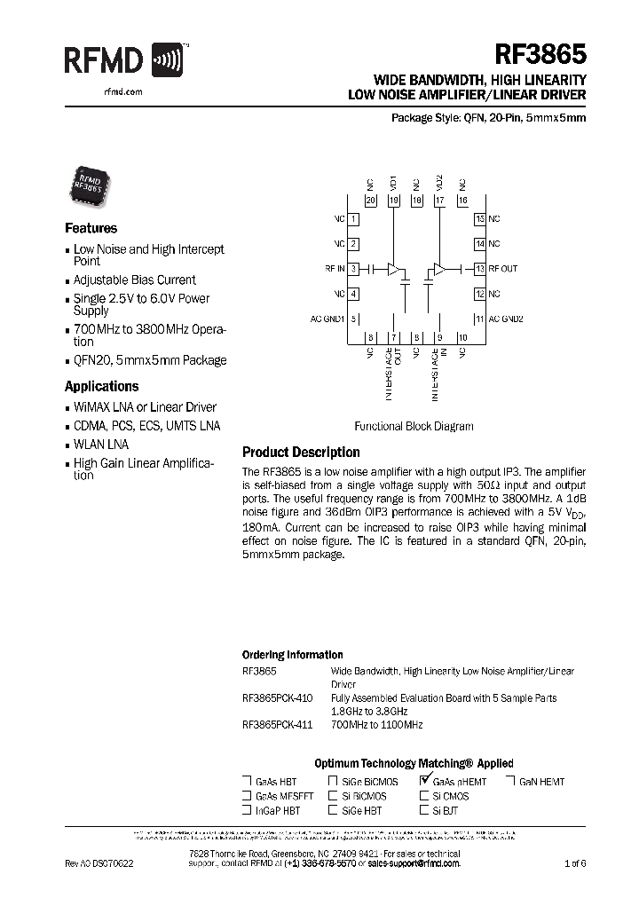 RF3865PCK-411_1301476.PDF Datasheet