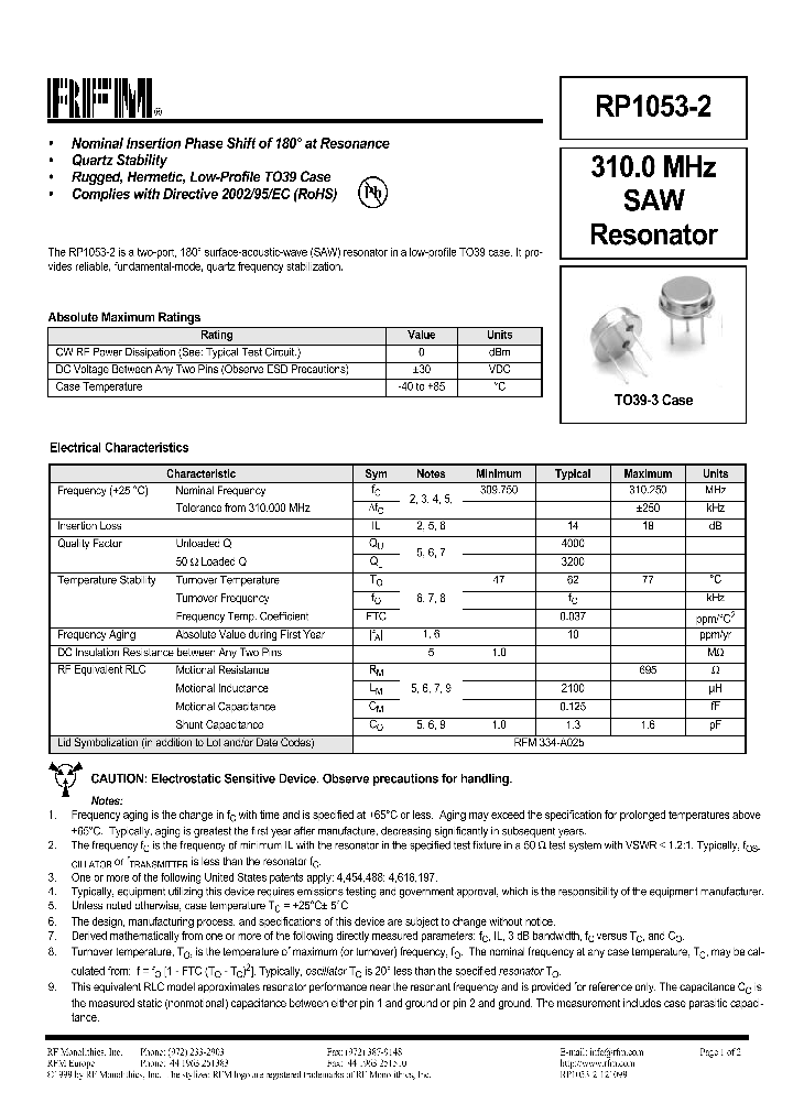 RP1053-2_1302510.PDF Datasheet