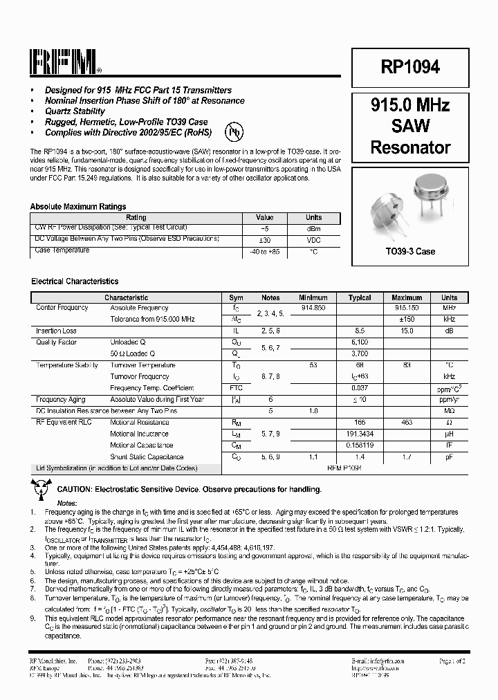 RP1094_1302512.PDF Datasheet