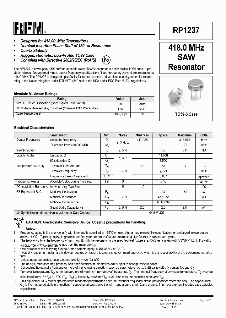 RP1237_1302516.PDF Datasheet