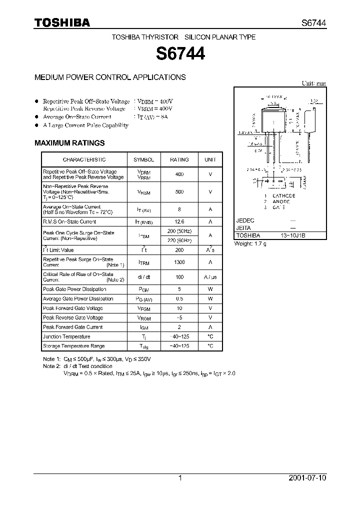 S6744_1304066.PDF Datasheet