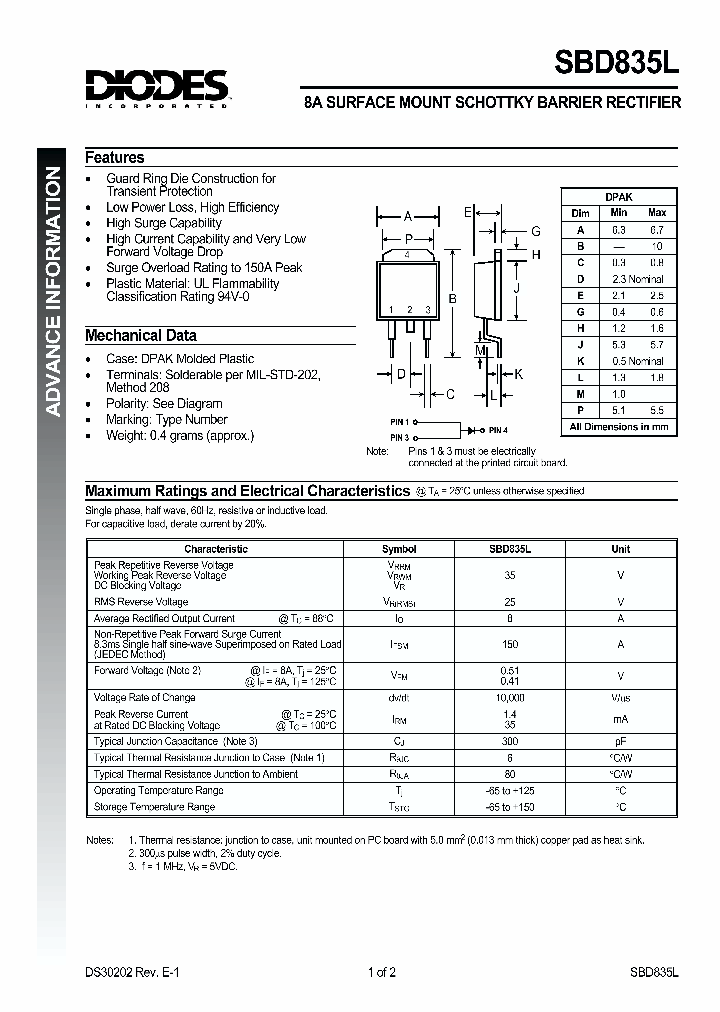 SBD835L_1305280.PDF Datasheet