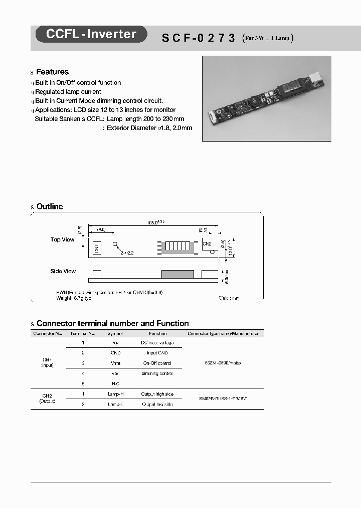 SCF-0273_1305895.PDF Datasheet