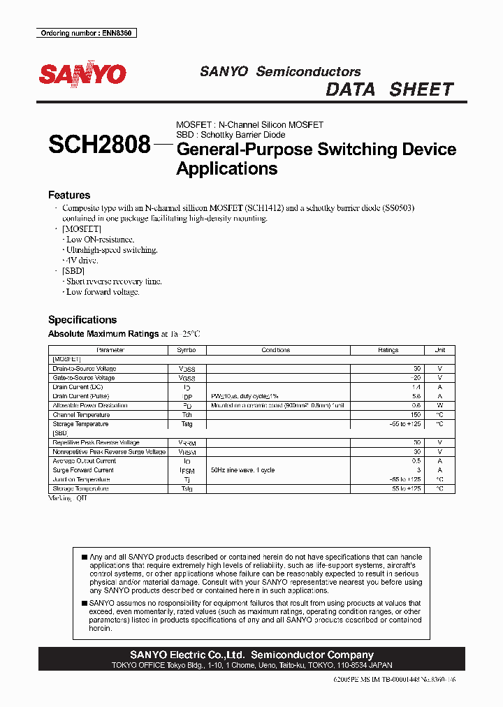 SCH2808_1080456.PDF Datasheet