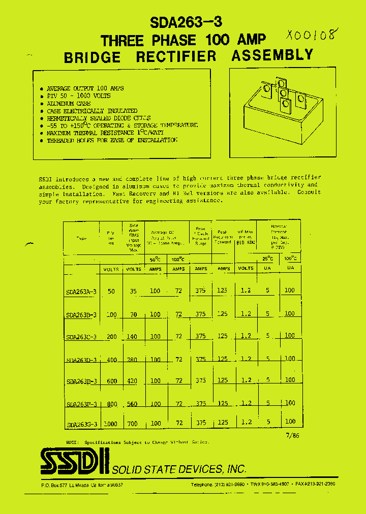 SDA263G-3_1306405.PDF Datasheet