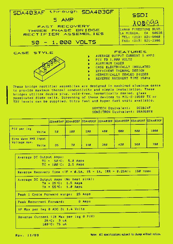 SDA403GF_1306435.PDF Datasheet