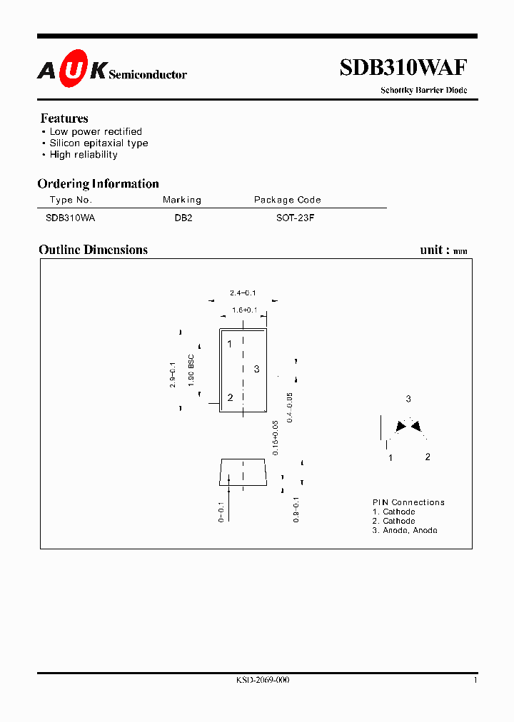 SDB310WAF_1306499.PDF Datasheet