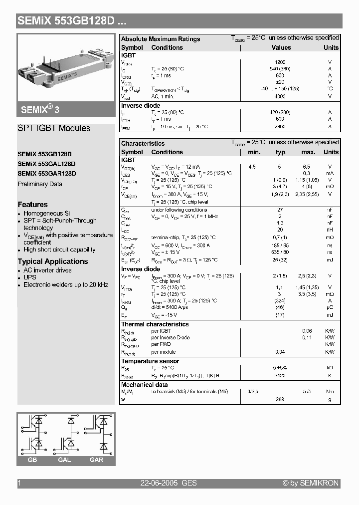 SEMIX553GB128D_1306994.PDF Datasheet