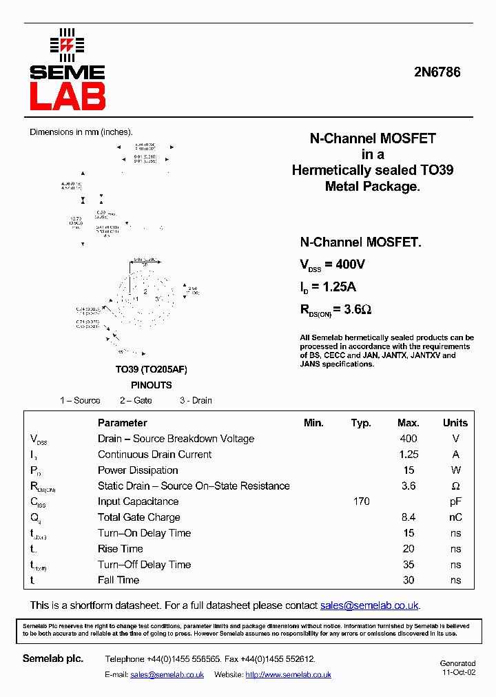 SF2N6786_1307059.PDF Datasheet