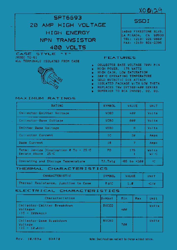 SFT6693_1307856.PDF Datasheet