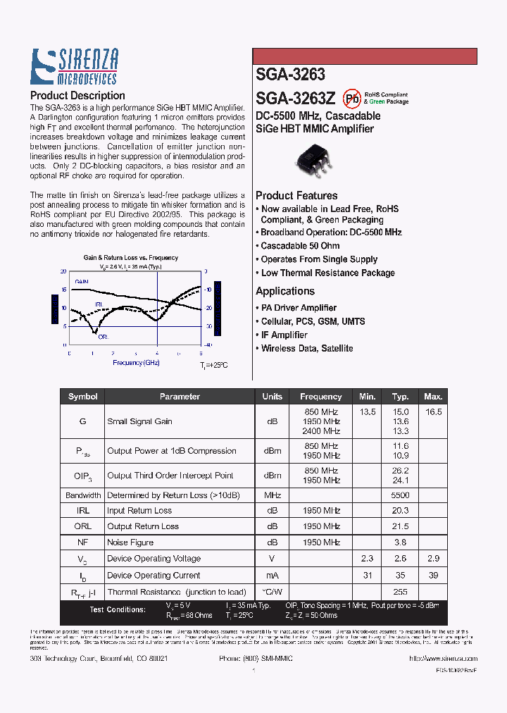 SGA-3263_1114569.PDF Datasheet