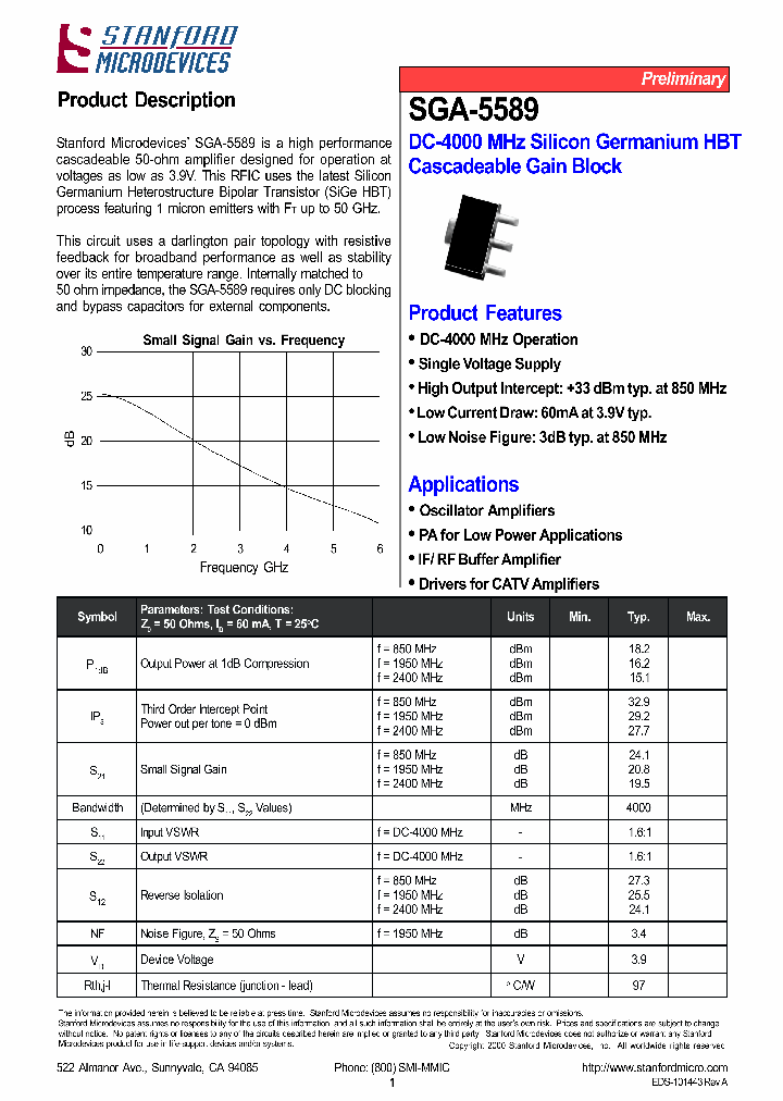 SGA-5589_1114597.PDF Datasheet