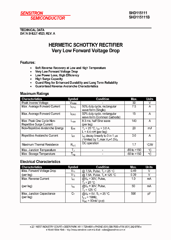 SHD115111_1165122.PDF Datasheet