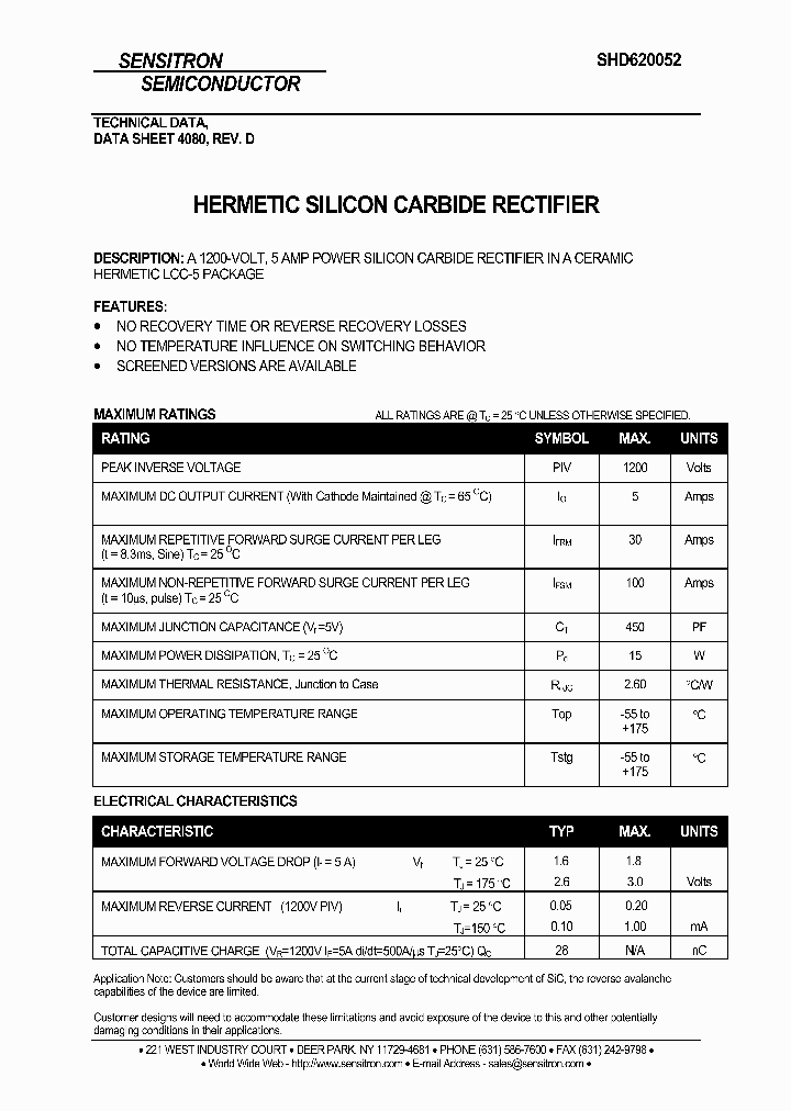 SHD620052_1164941.PDF Datasheet