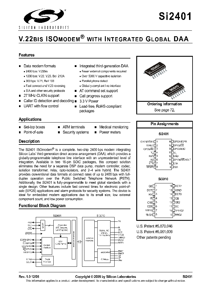 SI3010-F-FS_1062187.PDF Datasheet