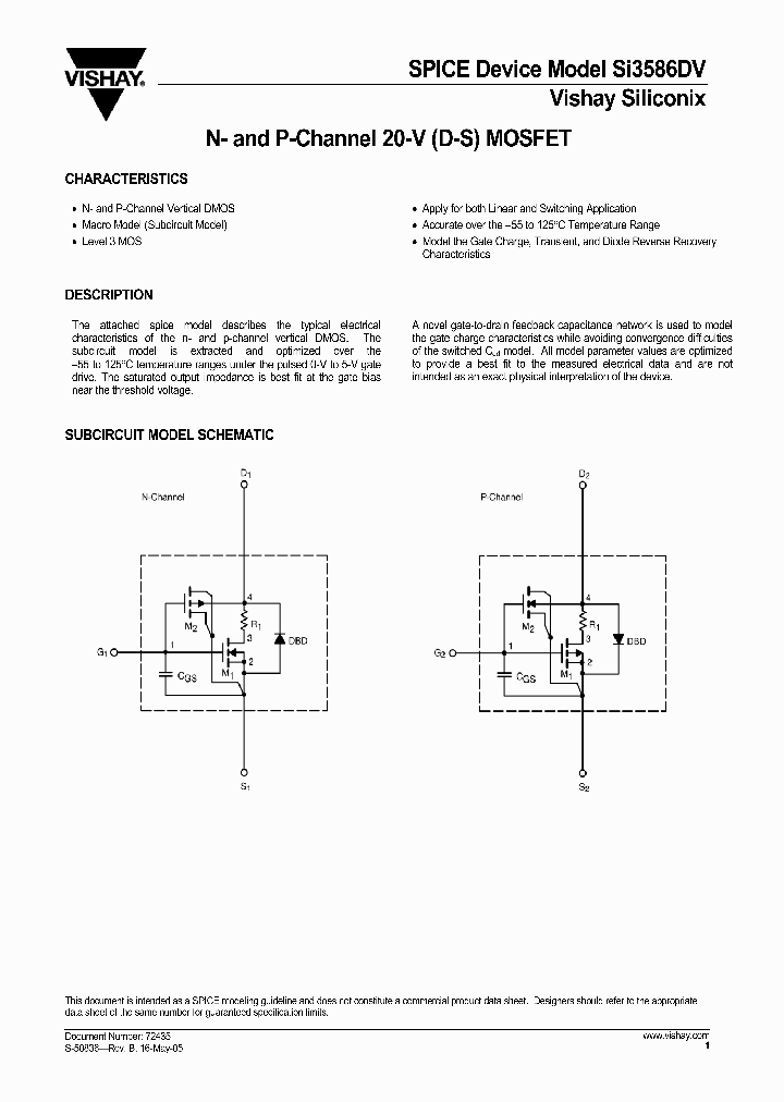 SI3586DV_1308741.PDF Datasheet