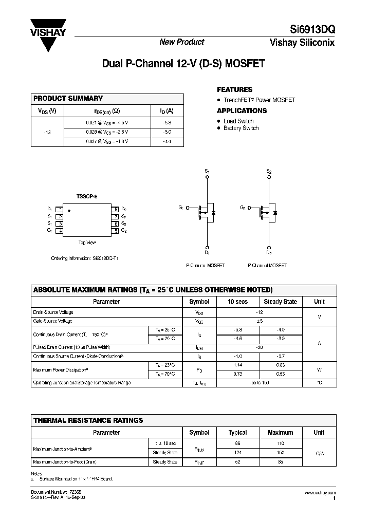 SI6913DQ-T1_1309103.PDF Datasheet