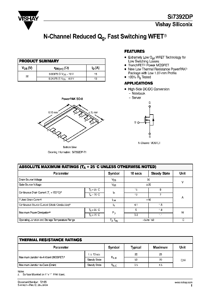 SI7392DP-T1_1309140.PDF Datasheet