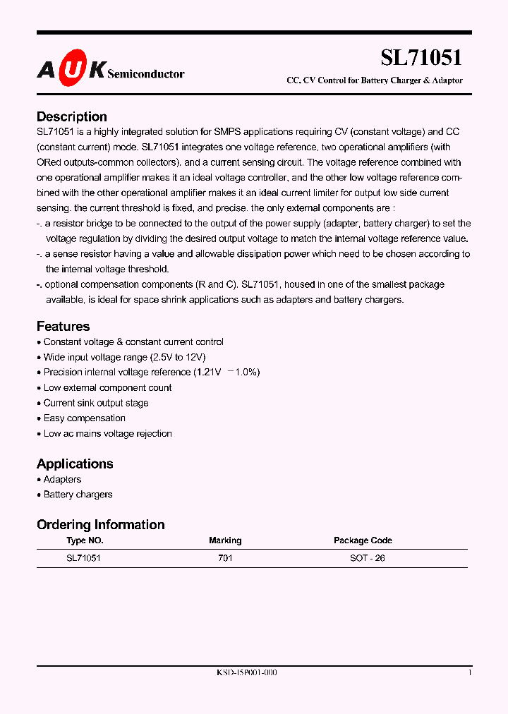 SL71051_1187377.PDF Datasheet