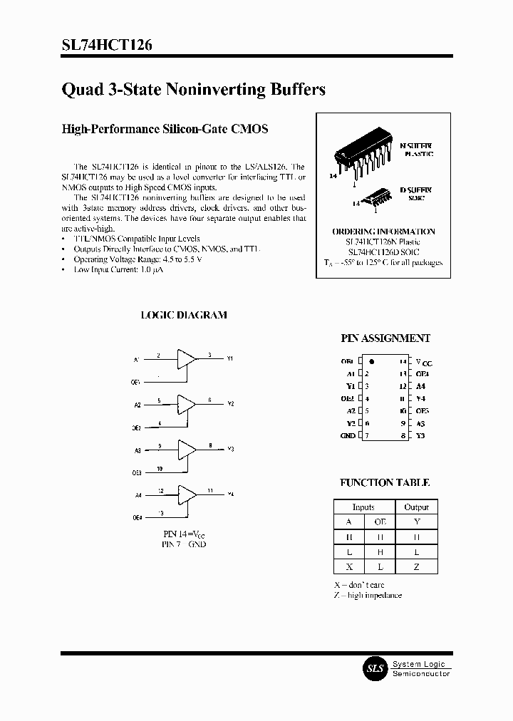 SL74HCT126N_1310182.PDF Datasheet