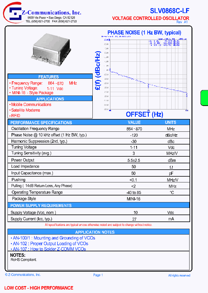 SLV0868C-LF_1310493.PDF Datasheet