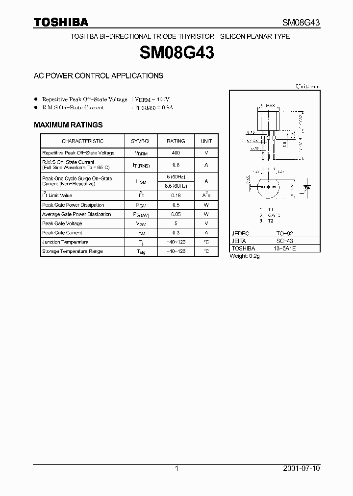 SM08G43_1310515.PDF Datasheet