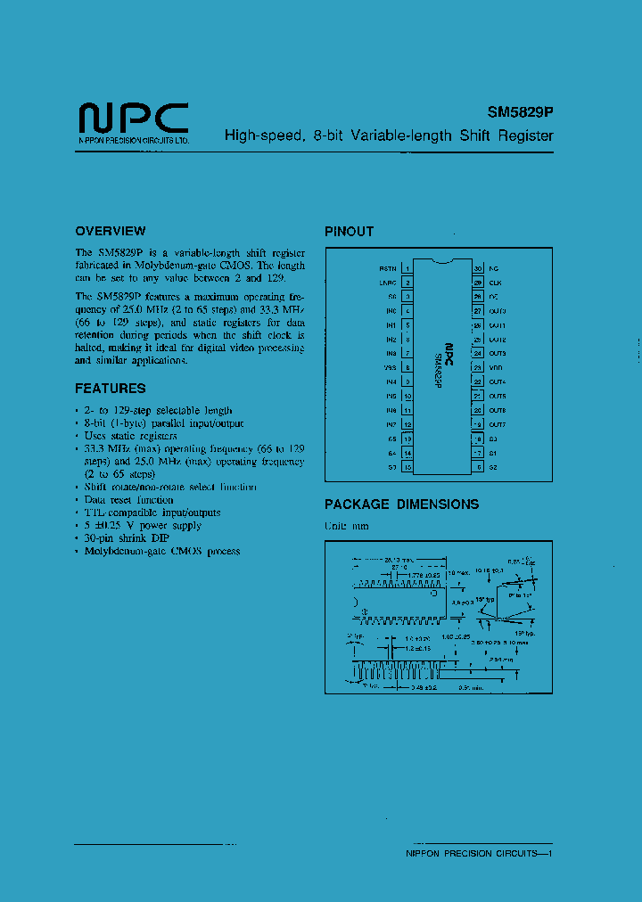 SM5829P_1310722.PDF Datasheet