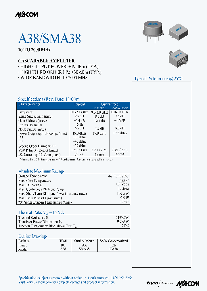 SMA38_1310949.PDF Datasheet