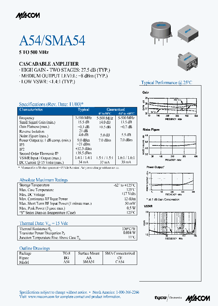 SMA54_1310995.PDF Datasheet