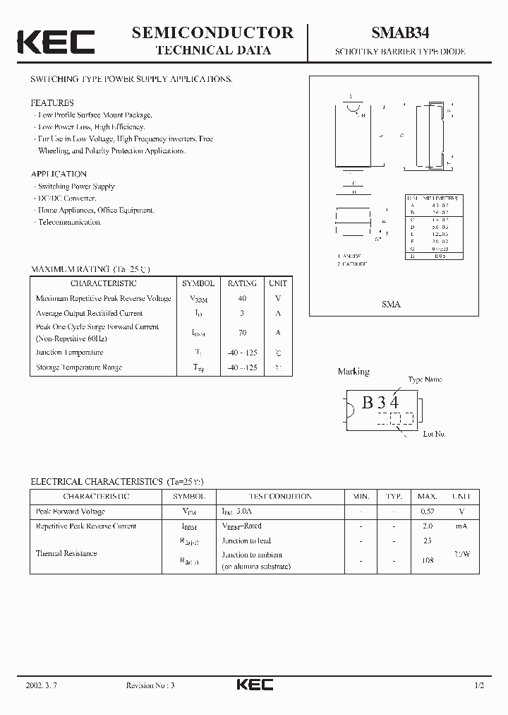 SMAB34_1131784.PDF Datasheet