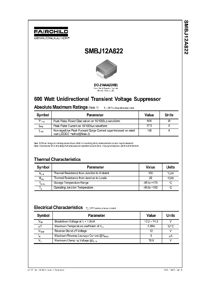 SMBJ12A822_1311141.PDF Datasheet