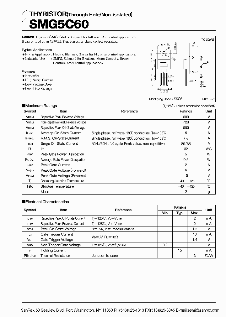 SMG5C60_1311339.PDF Datasheet