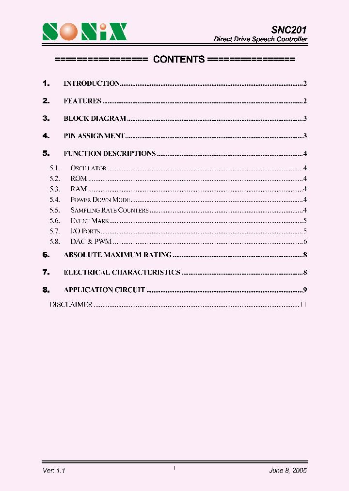 SNC201_1121000.PDF Datasheet