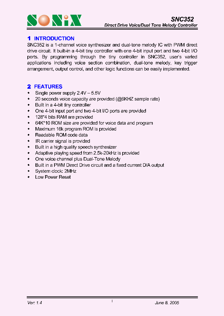 SNC35205_1314046.PDF Datasheet