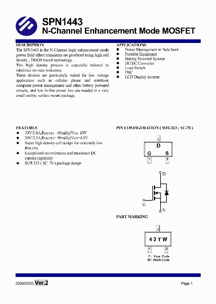 SPN1443S32RG_1315500.PDF Datasheet