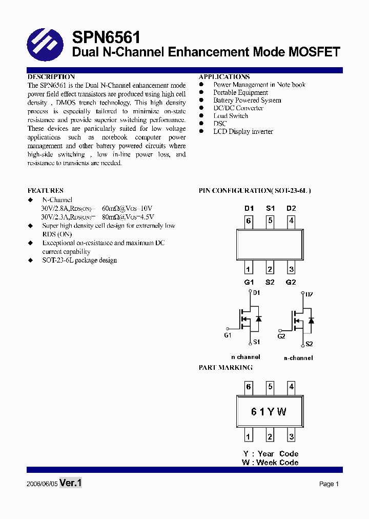 SPN6561S26RG_1315516.PDF Datasheet