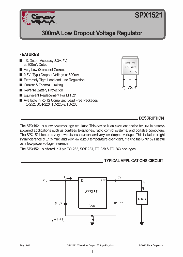 SPX152107_1315799.PDF Datasheet