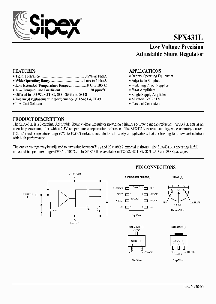 SPX431L_1054789.PDF Datasheet