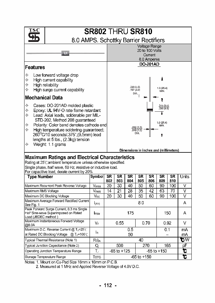 SR810_1316102.PDF Datasheet