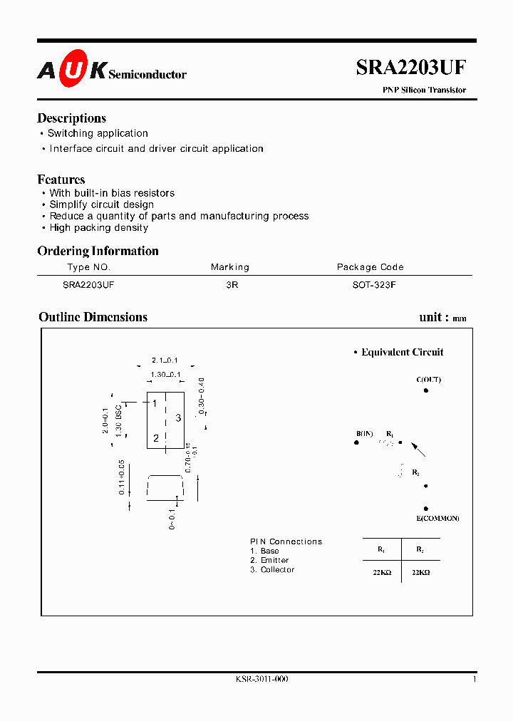 SRA2203UF_1316134.PDF Datasheet