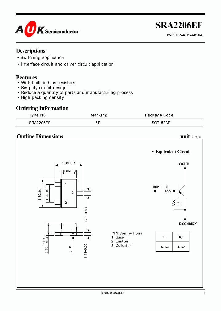 SRA2206EF_1316156.PDF Datasheet