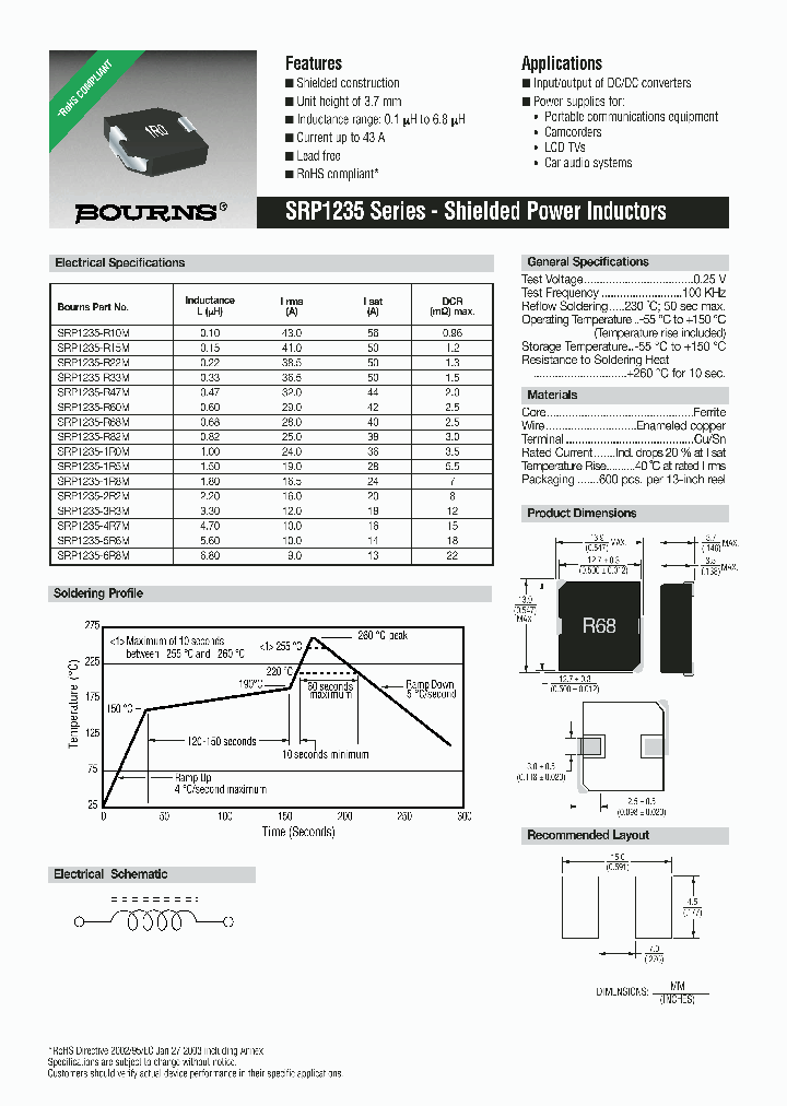 SRP1235-R82M_1316409.PDF Datasheet